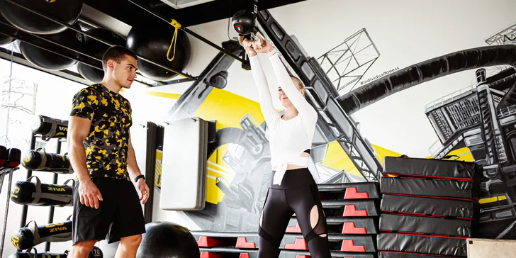 Měsíční vstupné do fitness centra i 20min. EMS trénink pod dohledem trenéra
