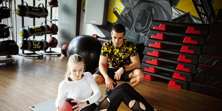 Měsíční vstupné do fitness centra i 20min. EMS trénink pod dohledem trenéra