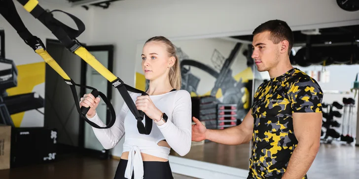 Měsíční vstupné do fitness centra i 20min. EMS trénink pod dohledem trenéra