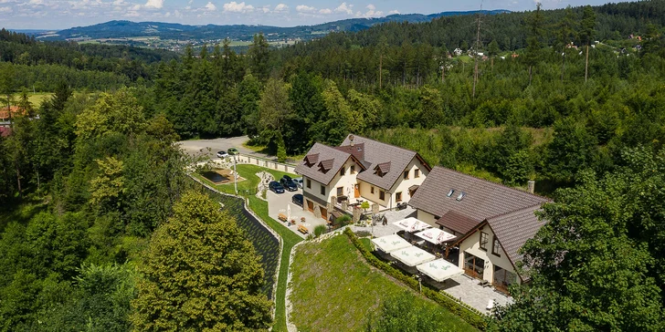 Relaxační pobyt v krásném penzionu na kraji lesa pro 2–4 osoby: snídaně a sleva na wellness