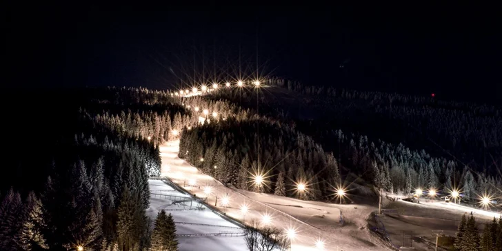 Hotel přímo u sjezdovky na polské straně Orlických hor: polopenze a neomezený wellness