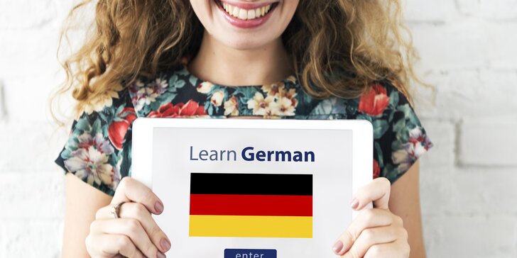 Šestiměsíční online kurz němčiny + 1 přístup pro druhou osobu zdarma