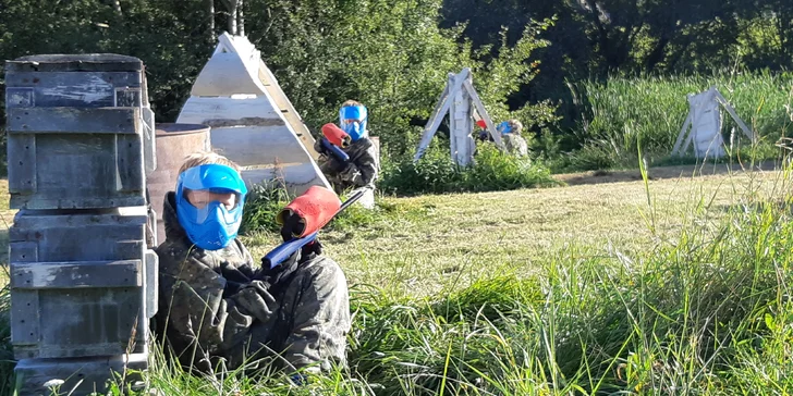Junior paintball: 3hodinová bitva nejen pro děti a teenagery
