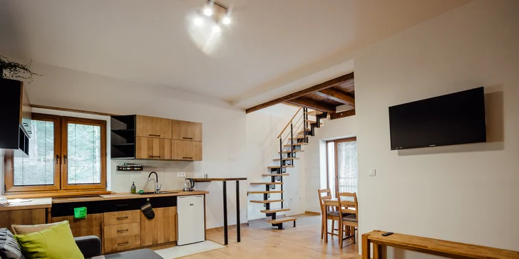Pobyt v apartmánech na Slovensku: relax ve wellness a krásné přírodě pro páry