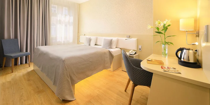 4* hotelu Ametyst: pobyt se snídaní pro dva v historické Praze