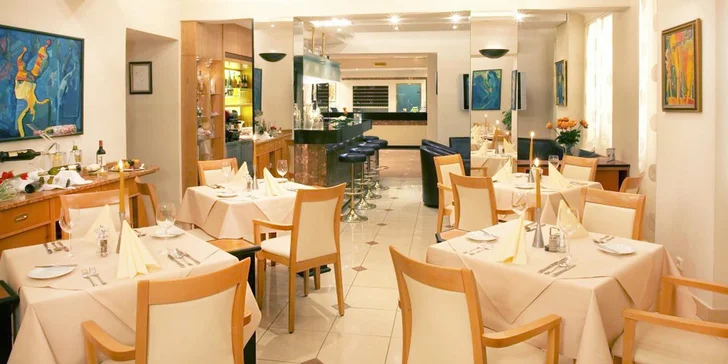 4* hotelu Ametyst: pobyt se snídaní pro dva v historické Praze