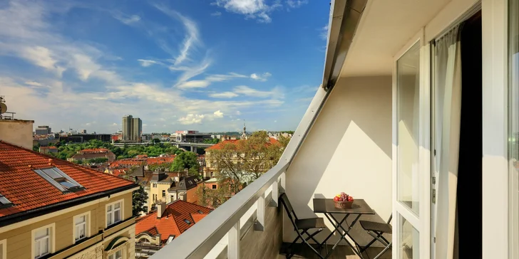 4* hotelu Ametyst: pobyt se snídaní pro dva v historické Praze