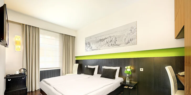 Pobyt se snídaní pro dva v centru Prahy ve 4* hotelu Ametyst