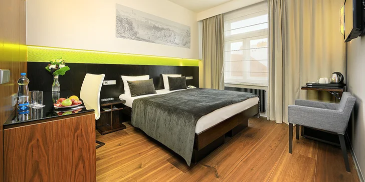 Pobyt se snídaní pro dva v centru Prahy ve 4* hotelu Ametyst