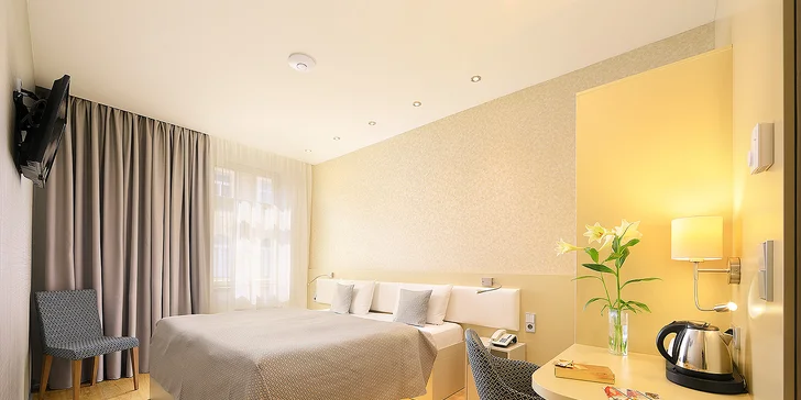 Pobyt se snídaní pro dva v centru Prahy ve 4* hotelu Ametyst