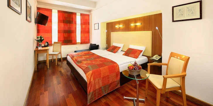 Pobyt se snídaní pro dva v centru Prahy ve 4* hotelu Ametyst