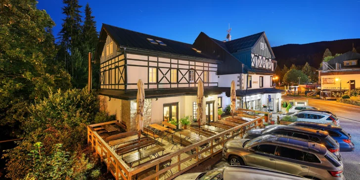 Pohoda ve Špindlu: hotel v centru, vynikající jídlo a přátelský personál