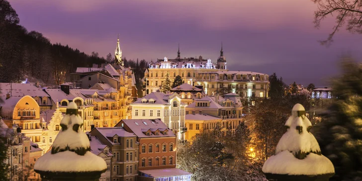 Odpočinek blízko Vřídelní kolonády: 3* hotel se snídaněmi