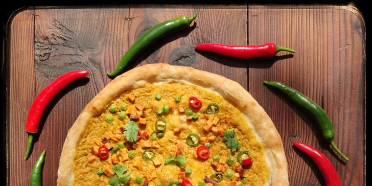 Netradiční veganská pizza dle výběru: odnos s sebou