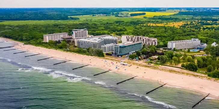 Báječný odpočinek v Polsku: hotel u moře, polopenze, v létě děti zdarma a neomezený wellness