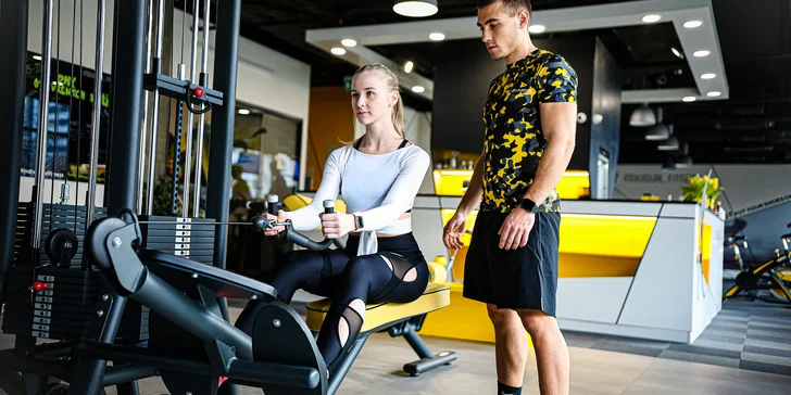 Měsíční vstupné do fitness centra i 20min. EMS trénink pod dohledem trenéra