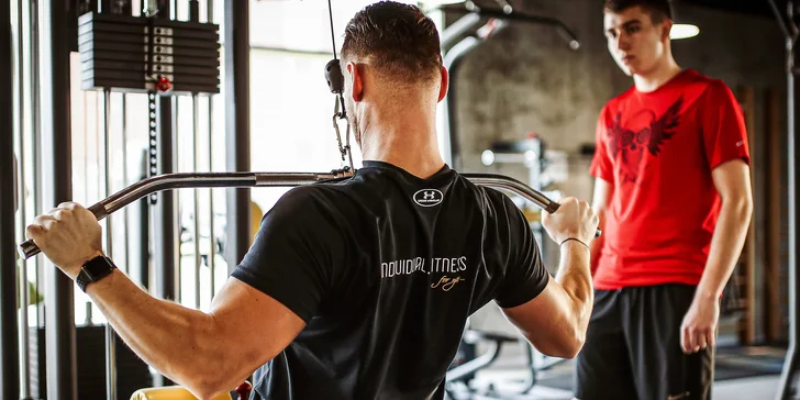 Měsíční vstupné do fitness centra i 20min. EMS trénink pod dohledem trenéra