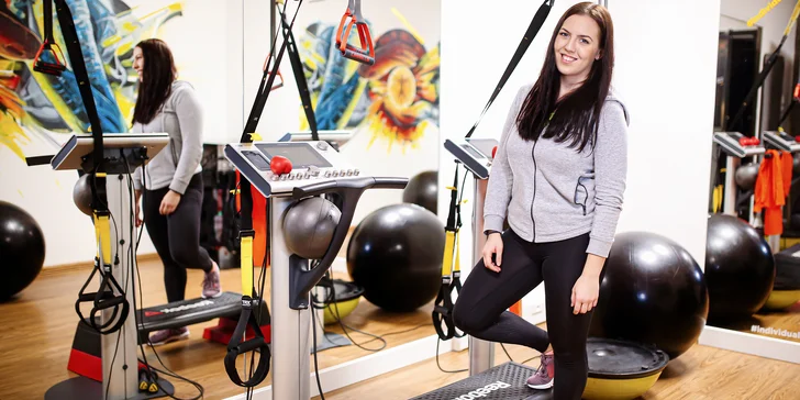 Měsíční vstupné do fitness centra i 20min. EMS trénink pod dohledem trenéra
