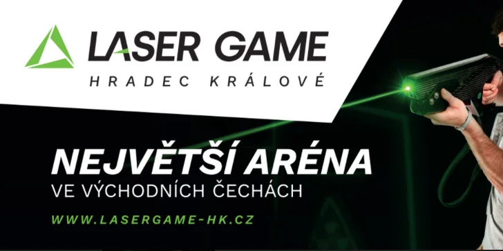 Pusťte se do akce: permanentka na 6 her laser game pro jednu osobu