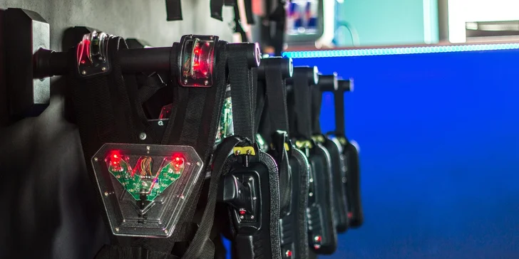 Akční lasergamová střílečka až pro 10 hráčů