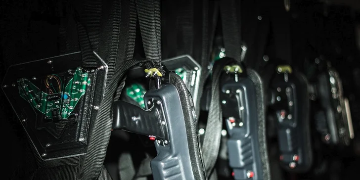 Akční lasergamová střílečka až pro 10 hráčů