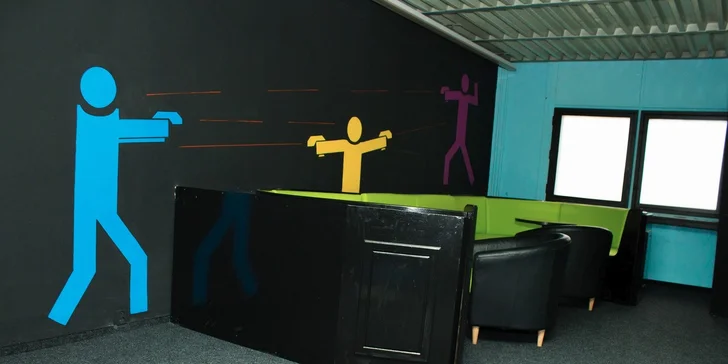 Akční lasergamová střílečka až pro 10 hráčů