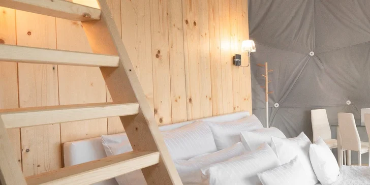 Glamping v polských Tatrách s panoramatickým výhledem. Varianty s vínem, růžemi i romantickou výzdobou