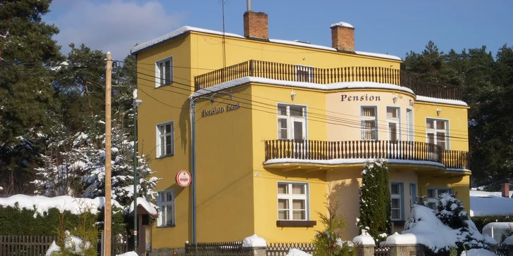 Pohodový pobyt v penzionu přímo u Máchova jezera se snídaněmi