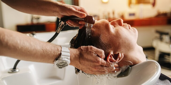 Barber shop: pánský střih i s masáží hlavy nebo střih pro chlapce do 10 let