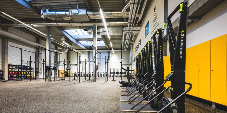 Čtyři lekce základů CrossFitu a tři celodenní vstupy na skupinovky