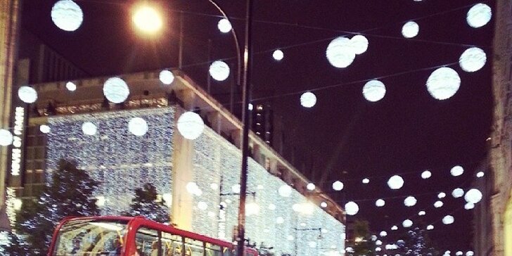 Vánoční nákupy v Londýně