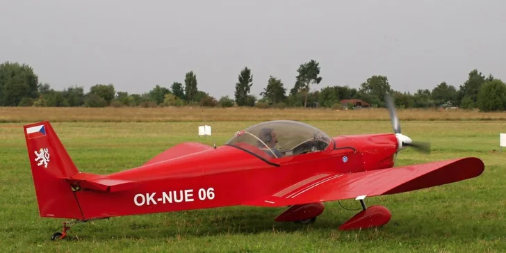 Moderní letoun Zenair CH 601: lety s výhledy na krajinu, zámky i hrady