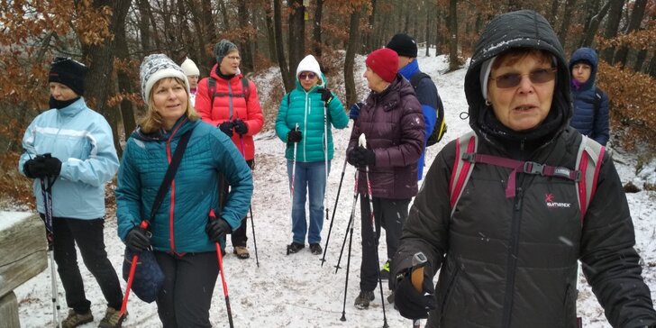 Soukromé lekce školy chůze i celodenní kurz nordic walkingu pro 1–2 osoby