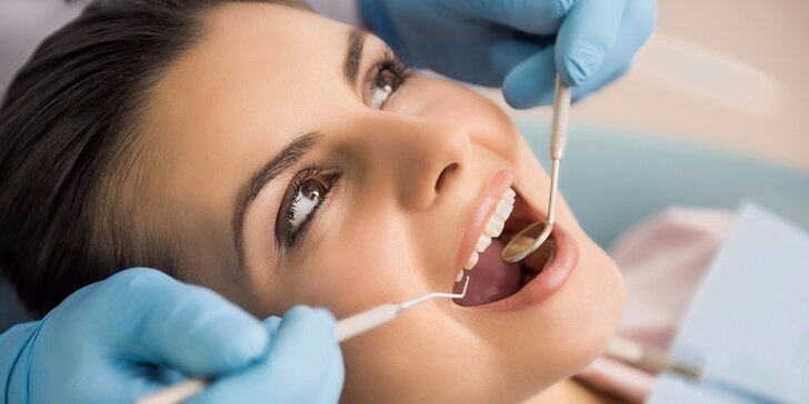 Zářivý úsměv: dentální hygiena vč. ultrazvuku pro zářivý úsměv