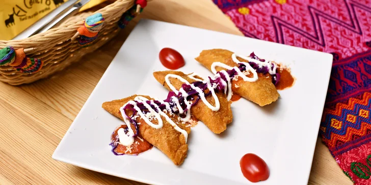 3chodové degustační menu pro dva ve španělské restauraci: kuřecí krokety, bezlepkový burger i karamelový flan