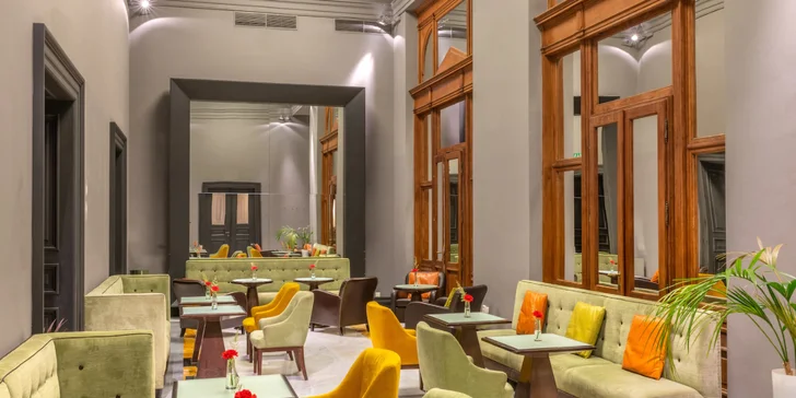 5* hotel v novorenesančním paláci v centru Prahy: luxusní pokoje, varianty se snídaní i vstupem do spa