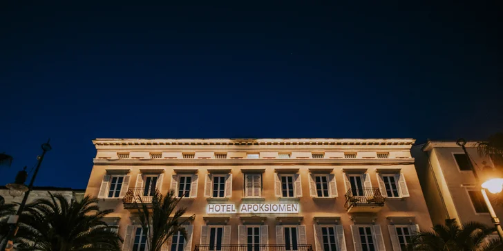 4* butikový hotel se snídaní na krásném ostrově Lošinj, přímo na promenádě