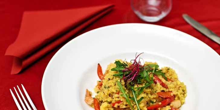 Vouchery na cokoli z menu bistra Amandine u Karlova náměstí: ryby, maso i saláty