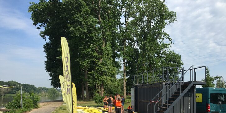 Zapůjčení paddleboardu v Roudnici nad Labem: 60 či 120 minut i na půl dne