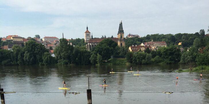 Zapůjčení paddleboardu v Roudnici nad Labem: 60 či 120 minut i na půl dne