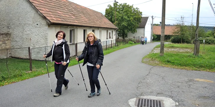 Soukromé lekce školy chůze i celodenní kurz nordic walkingu pro 1–2 osoby