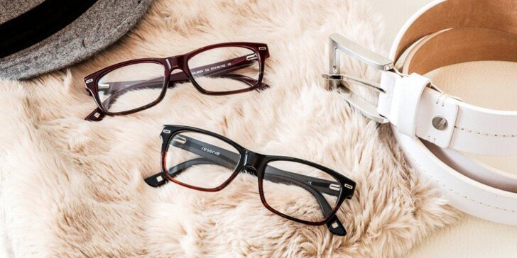 Bystrý zrak: vouchery na brýlové obruby a čočky až do hodnoty 3000 Kč