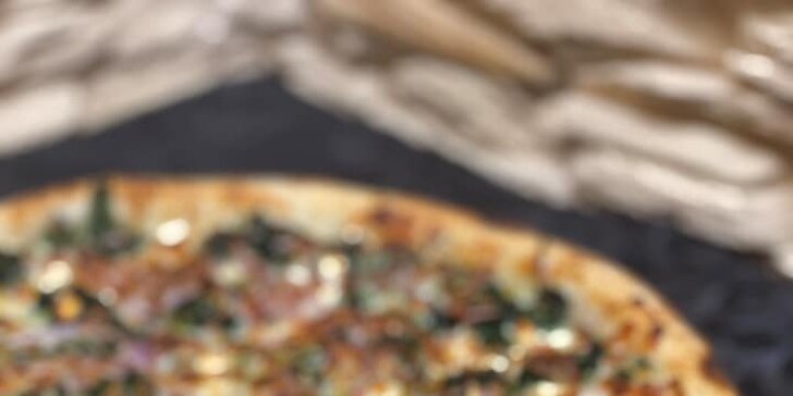 Italská dobrota: dvě pizzy o průměru 34 cm podle výběru z 10 druhů