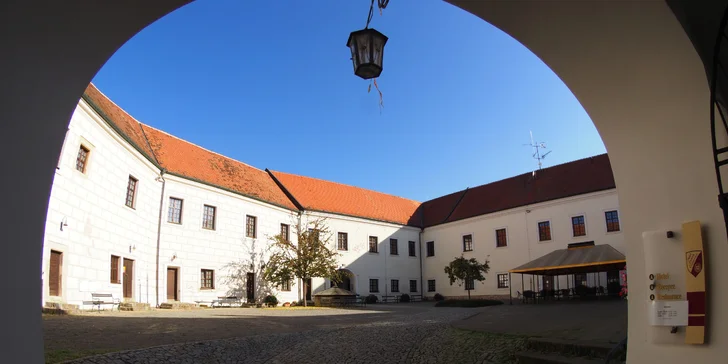 Pobyt v království vína: 1 nebo 2 noci na zámku Čejkovice s polopenzí a prohlídkou zámku