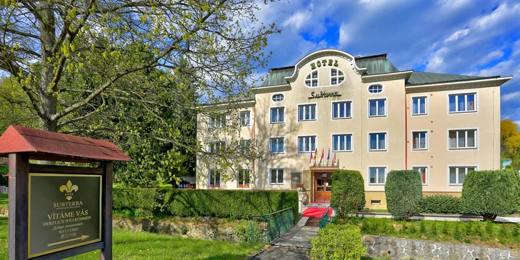 Parádní relax v Krušných horách: wellness, polopenze i all inclusive nápoje