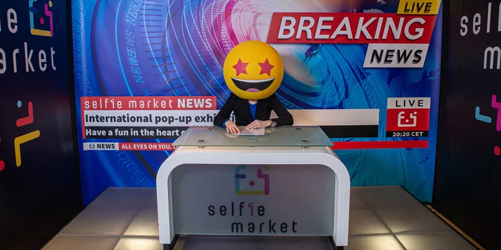 Selfie Market na Černém Mostě: udělejte si selfie v džungli nebo s oblíbeným hrdinou