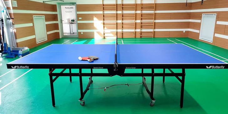 Sport a relax: hodina badmintonu nebo ping-pongu i sauna se sektem pro 2