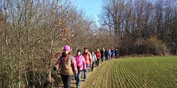 Soukromé lekce školy chůze i celodenní kurz nordic walkingu pro 1–2 osoby