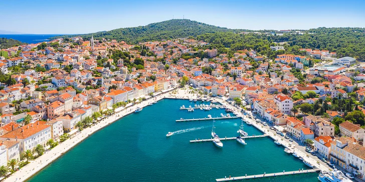 4* butikový hotel se snídaní na krásném ostrově Lošinj, přímo na promenádě