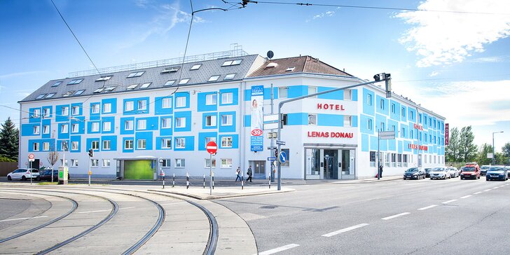 Pobyt ve Vídni pro 1 nebo 2 osoby: 3* hotel v blízkosti řeky i metra a bufetové snídaně